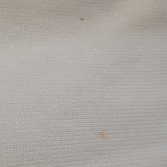 🍂3/$10 Heirloom Collectibles VTG Cream Lace-Waist, 3/4 Sleeve Cross-Over Blouse - Picture 13 of 16